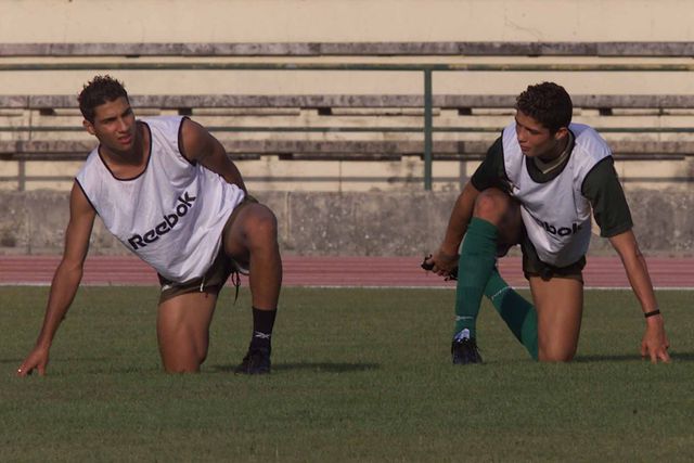 Ricardo Quaresma e Cristiano Ronaldo em 2002