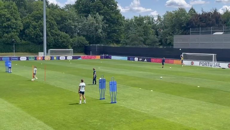Pedro Proença no treino das Navegadoras