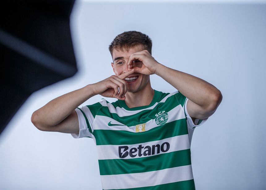 Iván Fresneda chegou a Alvalade em 2023, oriundo do  Valladolid