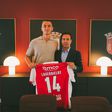 Gustaf Lagerbielke é reforço dos arsenalistas Foto: SC Braga