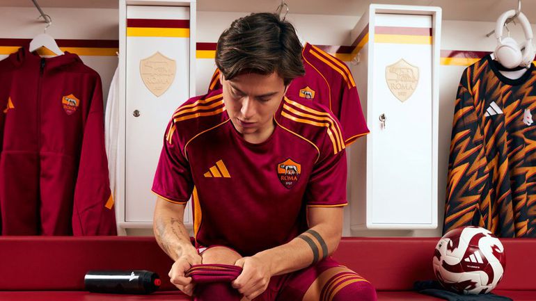Roma transpira classe, Sporting inova: as camisolas para a próxima época (fotogaleria)