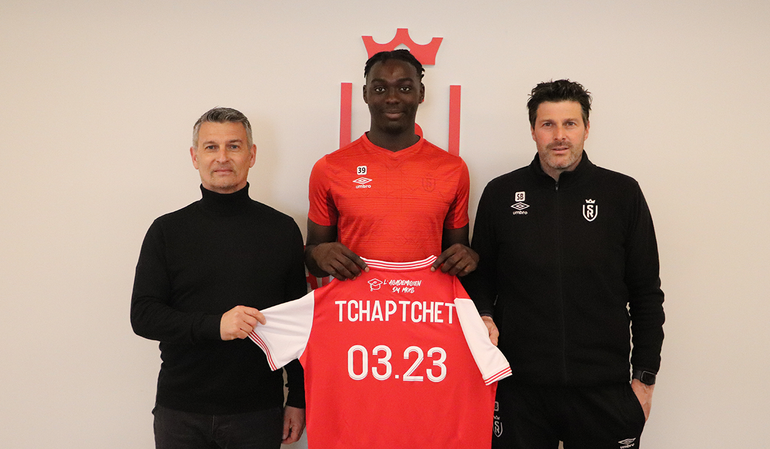 Arthur Tchaptchet deve chegar a Barcelos proveniente do Reims (Foto: Stade de Reims)