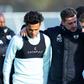 Marco Silva com Fábio Carvalho e Harry Wilson no Fulham - IMAGO