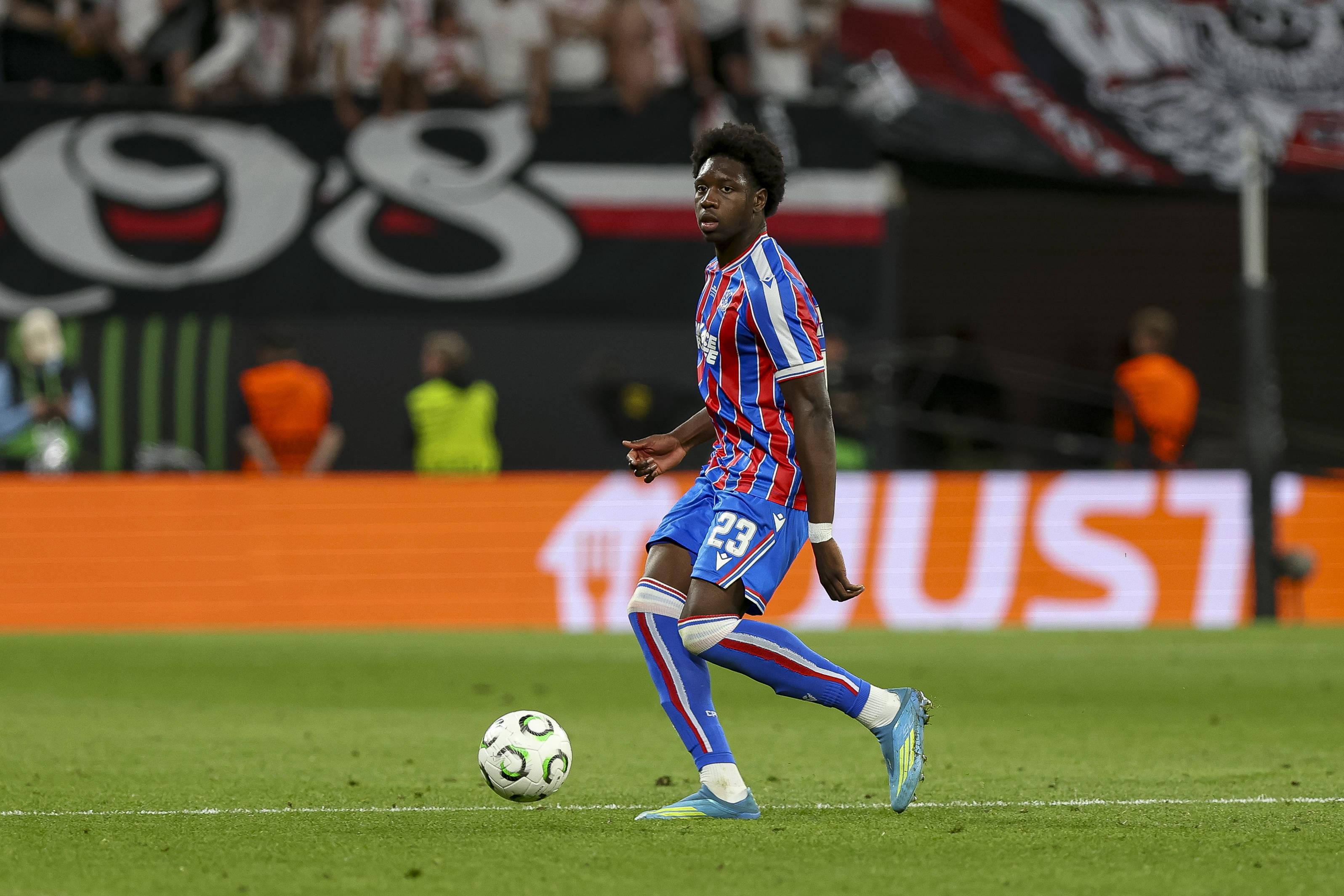 28.º JayDee Canvot (Crystal Palace/França), defesa, 19 anos. Golden Boy Index: 54,4. Foto IMAGO