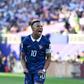 Kylian Mbappé a celebrar a vitória da França contra o Paraguai nos oitavos de final do Mundial 2026