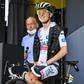 Pogacar a arrefecer o corpo depois de mais uma etapa do Tour2026. IMAGO