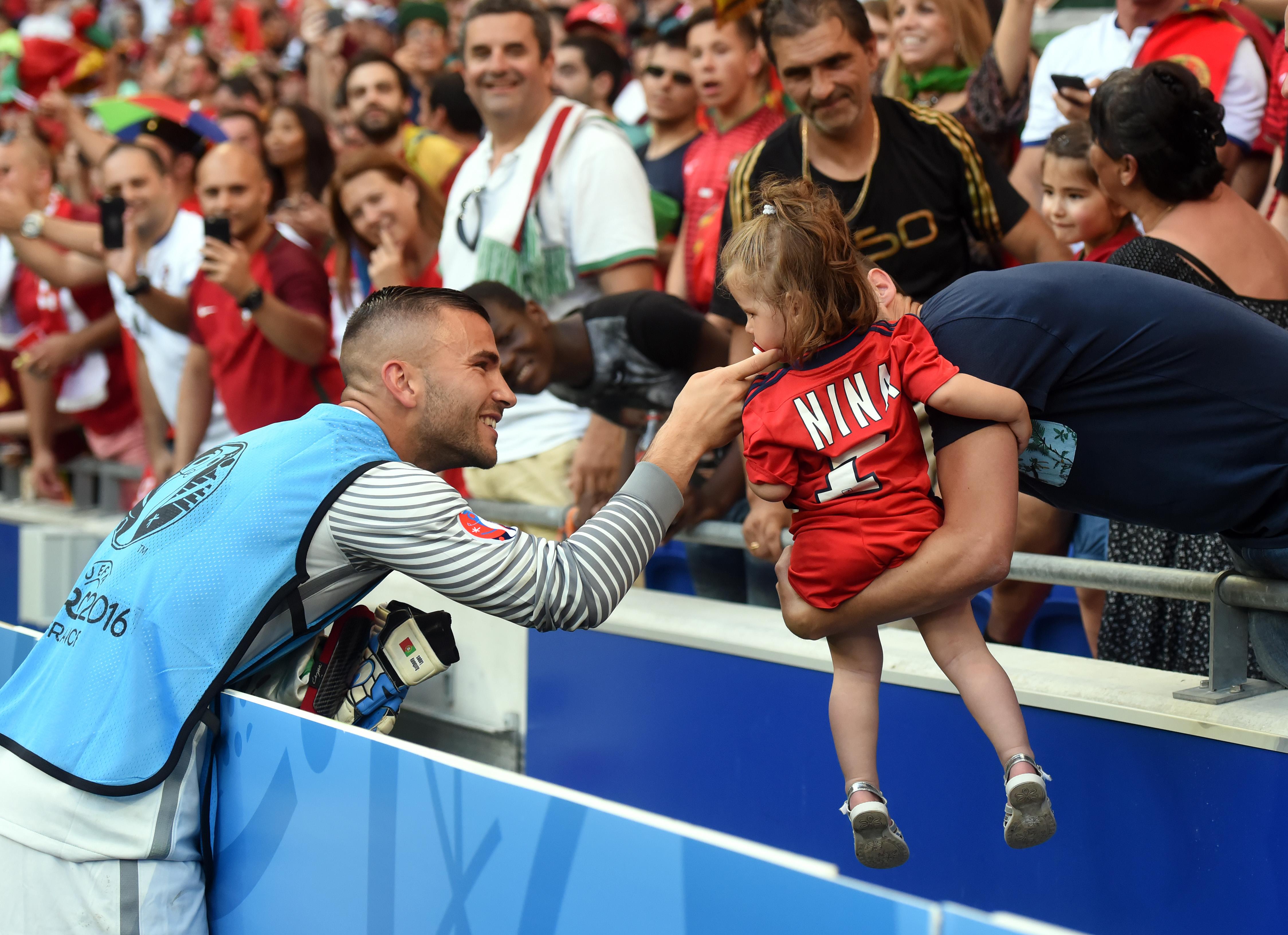 ANTHONY LOPES: não jogou, mas foi campeão europeu no país de nascimento (foto: Miguel Nunes)