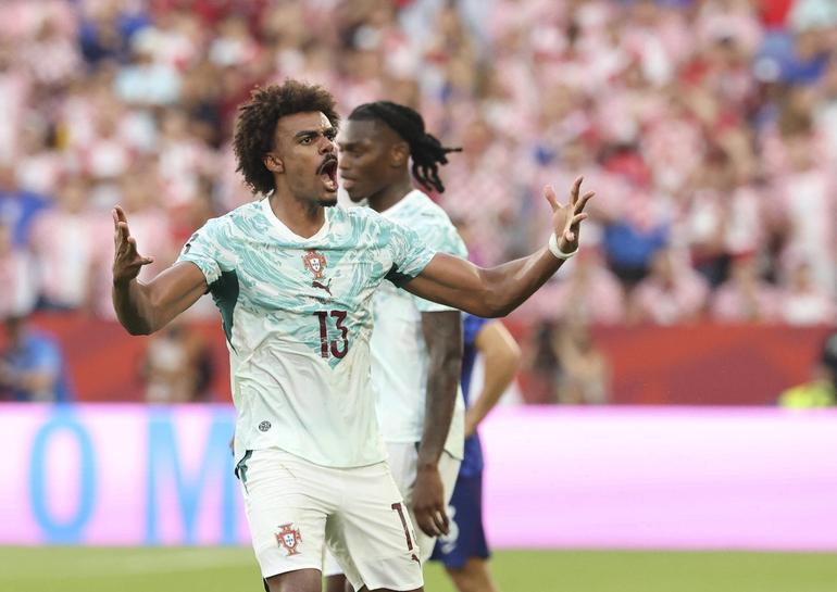 Renato Veiga – 18. Só não segue Ricardo Velho, Rúben Neves, João Neves, Vitinha, Gonçalo Guedes, Gonçalo Ramos, Cristiano Ronaldo e Bernardo Silva. - Foto: Imago