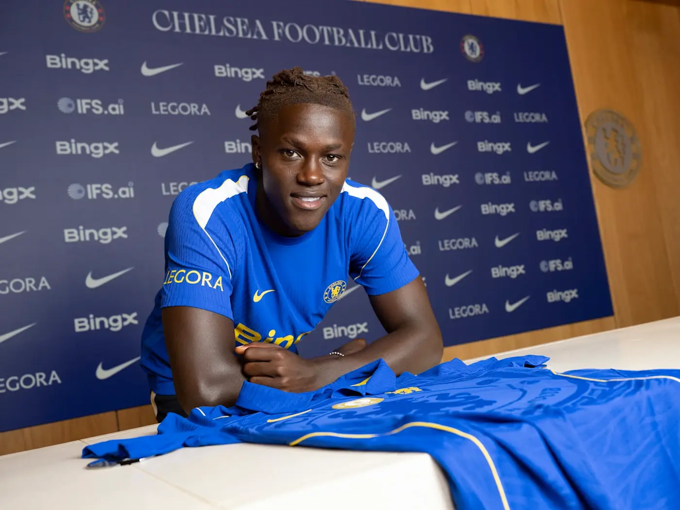 Quenda tem contrato com o Chelsea até 2034. Foto: Chelsea