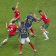 França bateu Marrocos por 2-0 nas meias-finais do Mundial de 2022, mas a seleção africana promete que agora será bem diferente - FOTO:Imago