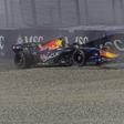 Max Verstappen despistou-se no Red Bull Ring