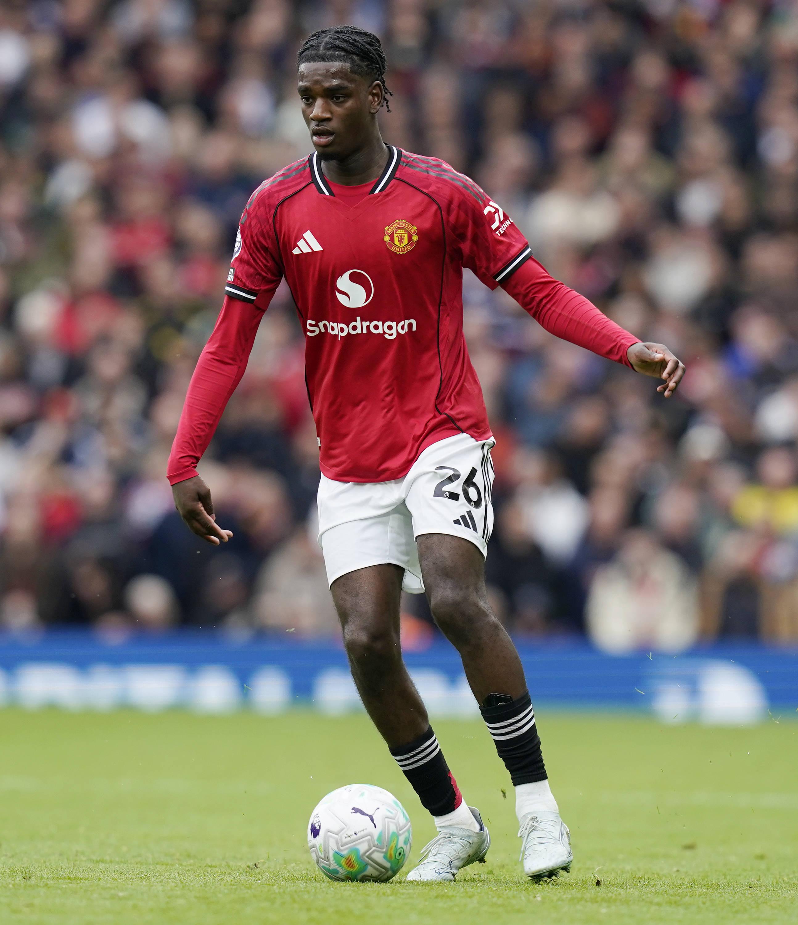 29.º Ayden Heaven (Manchester United/Inglaterra), defesa, 19 anos. Golden Boy Index: 53,6. Foto IMAGO