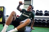 Silas Andersen no ginásio da Academia de Alcochete - Foto: Sporting CP