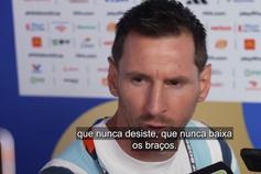 Messi: «Estava frustrado pelo penálti falhado, foi um alívio»