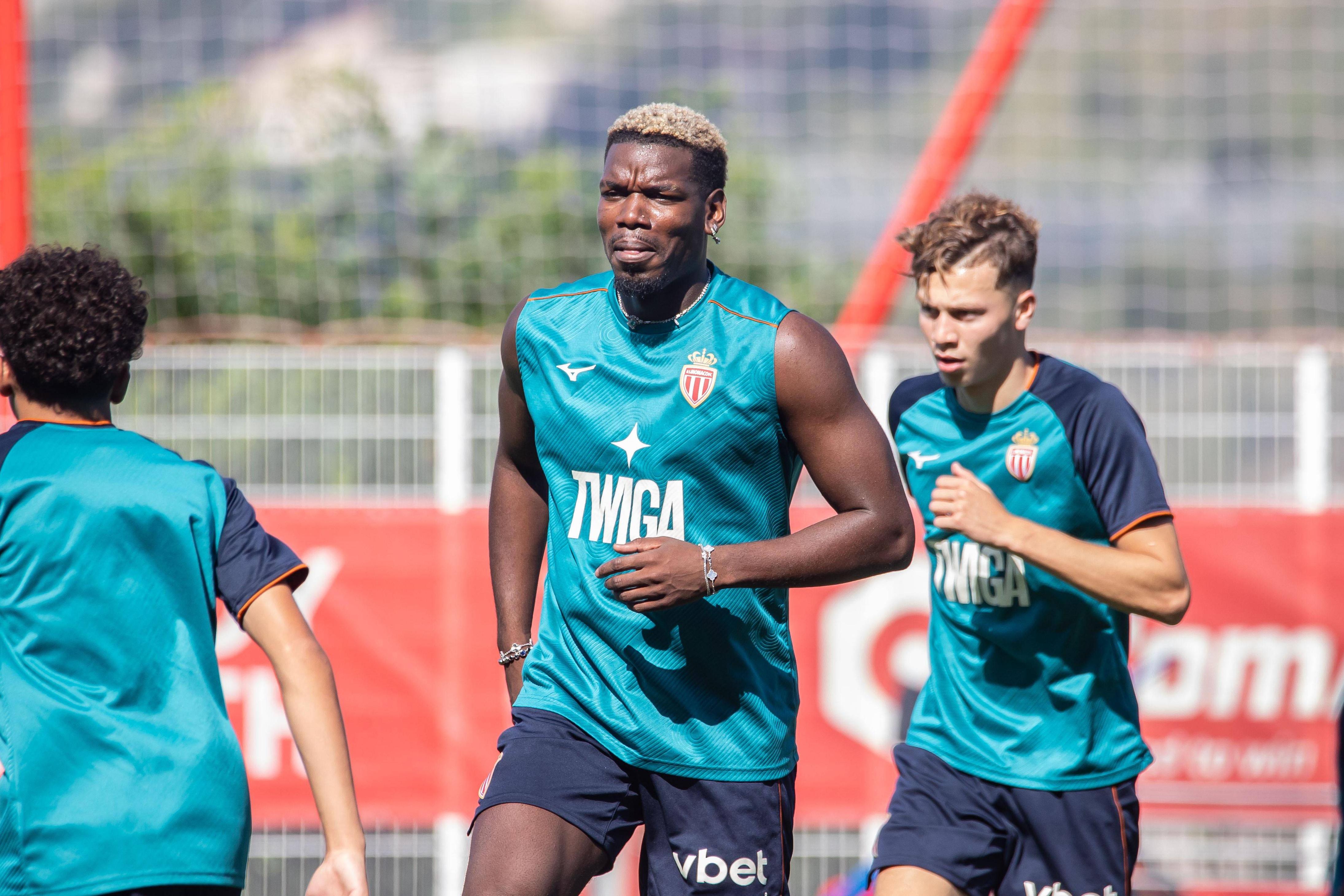 Paul Pogba está a realizar a pré-época no Mónaco