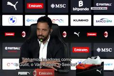 «Sigo o Milan desde criança, mas também sou adepto do Benfica»