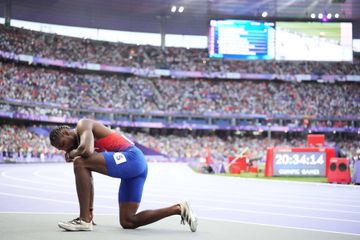 Noah Lyles de bronze nos 200 metros infetado com Covid-19, ouro é do Botswana