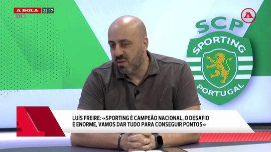 «Quanto mais o adversário quiser sair a jogar mais favorece o processo do Sporting»