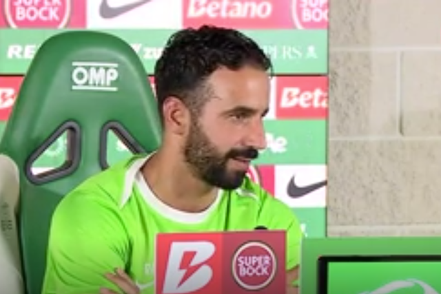 Rúben Amorim comenta rumores de alegada lesão de Trincão