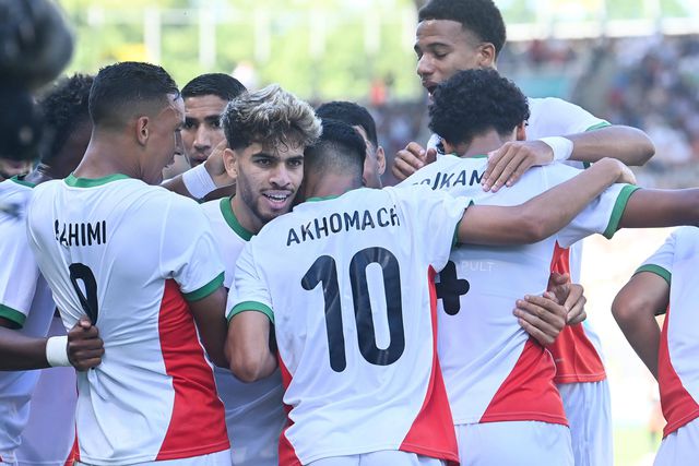 Marrocos goleia Egito, com assistência de El Ouahdi, e conquista bronze no futebol
