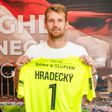 Hradecky é o novo guarda-redes do Mónaco Foto: Instagram Mónaco