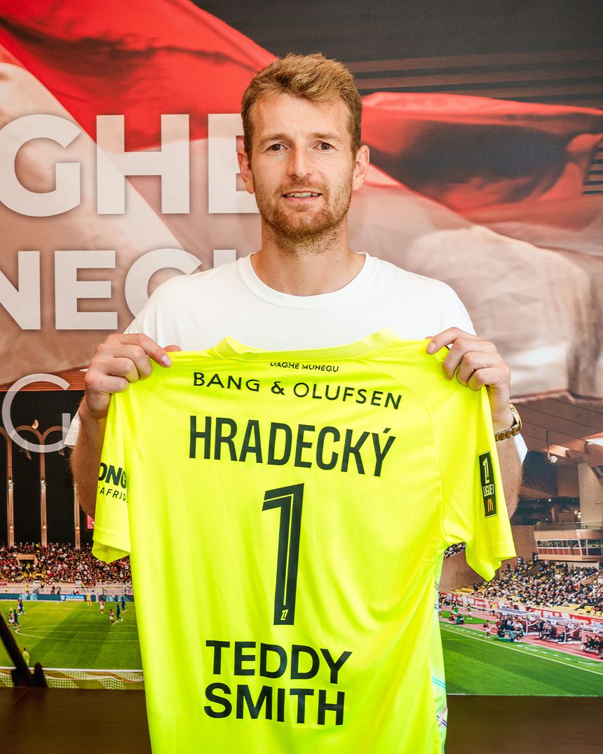 Hradecky é o novo guarda-redes do Mónaco Foto: Instagram Mónaco