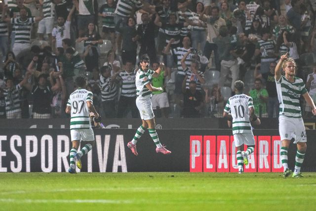 Trincão marcou primeiro, Hjulmand em segundo