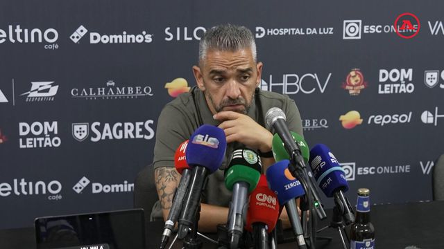 Rui Borges: «Como treinador dou 20%, isto não é a Playstation»