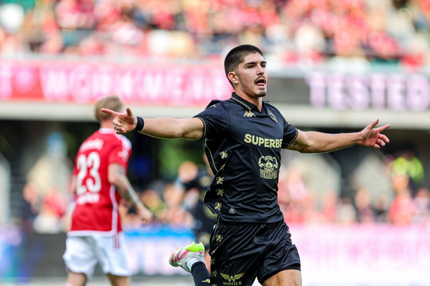 Bernardo Vital marcou golo na Liga Conferência