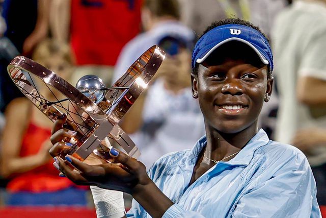 Nova pérola do ténis é filha de refugiados e bateu quatro vencedoras de Grand Slam