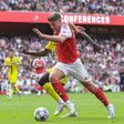 Gyokeres com a camisola do Arsenal