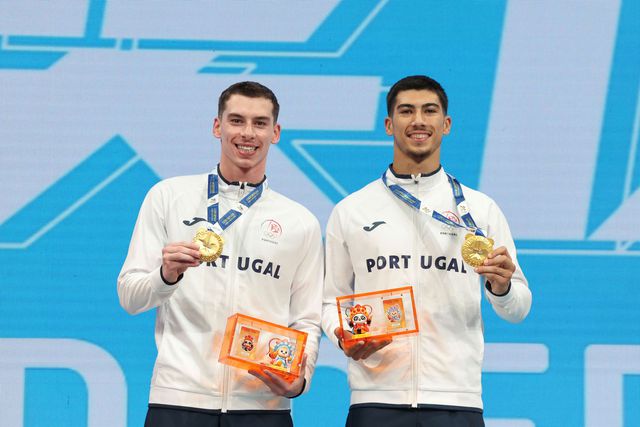 Primeiro ouro para Portugal na China, mas também há prata e bronze!