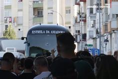 E. Amadora chegou primeiro