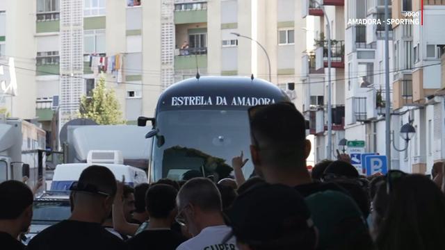 E. Amadora chegou primeiro