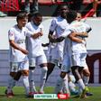 Danio Djassi e Tiago Mamede construíram o golo do Portimonense em Penafiel (foto Liga Portugal)