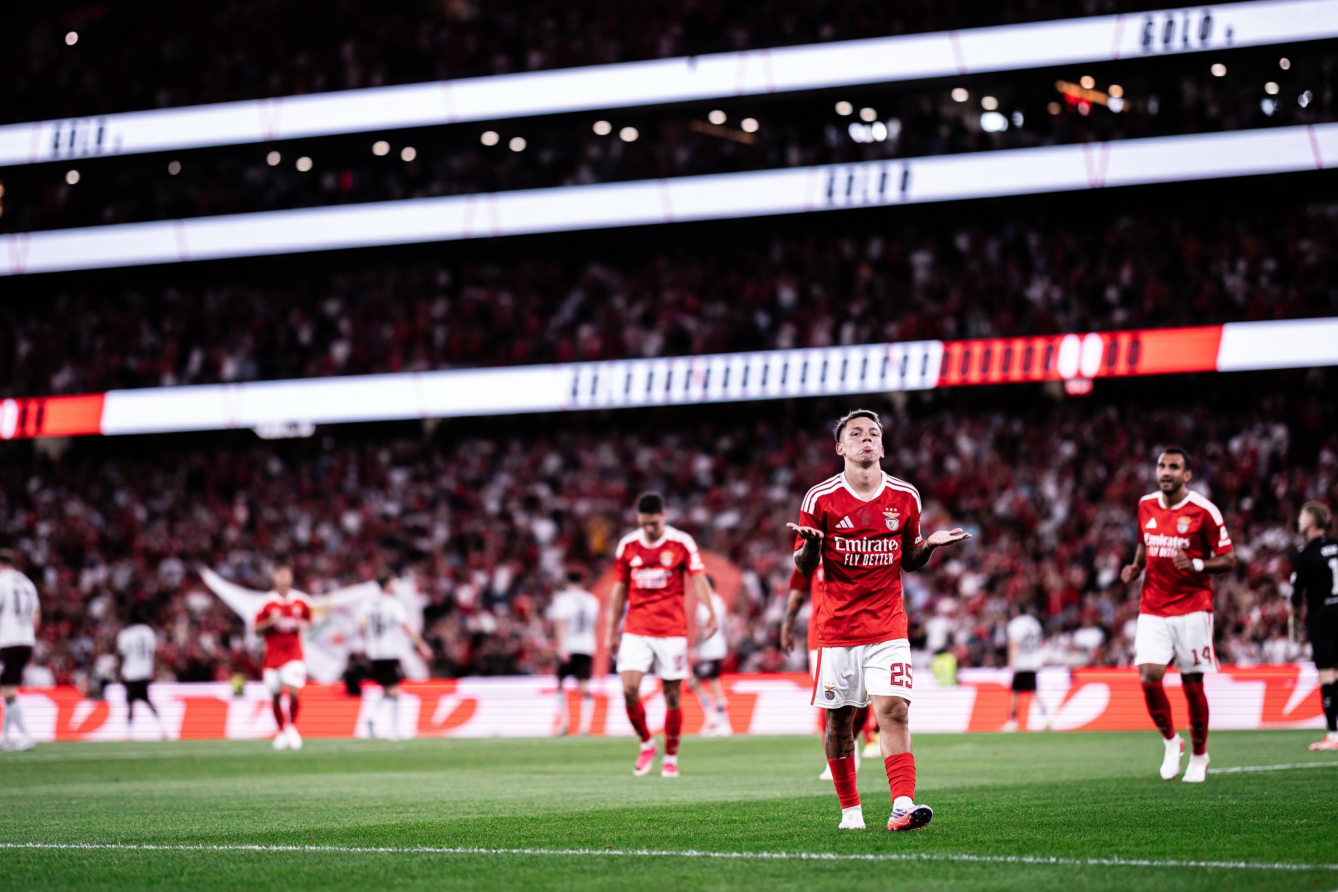 2.º Benfica. 32,8 por cento de possibilidades de ser campeão. Foto IMAGO