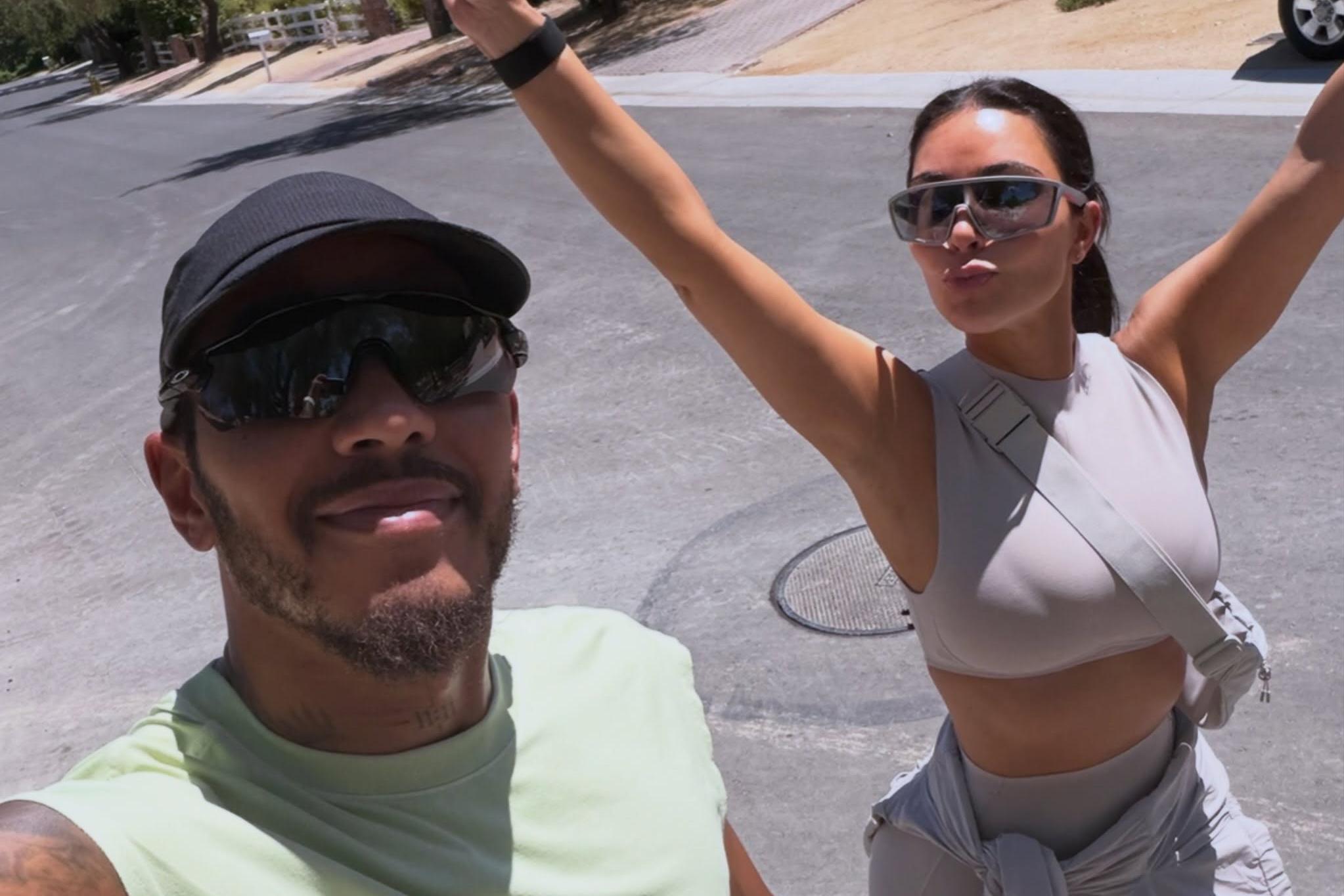 Lewis Hamilton e Kim Kardashian - Instagram/Hamilton