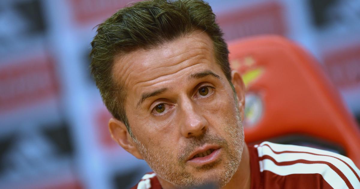 Marco Silva, treinador do Benfica (foto: Miguel Nunes)