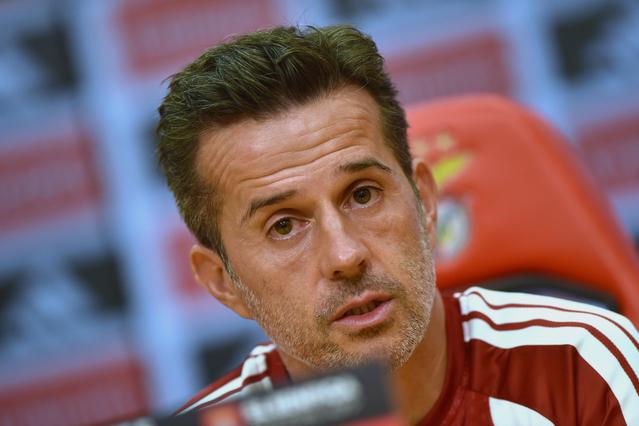 Marco Silva, treinador do Benfica (foto: Miguel Nunes)