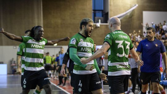 Futsal: Sporting goleia Elétrico em Ponte de Sor