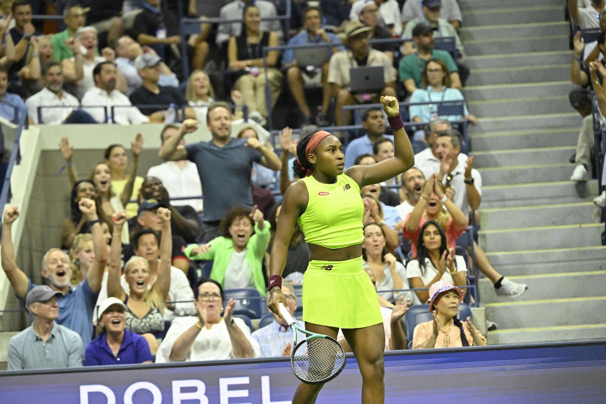 Em jogo marcado por protesto, Gauff bate Muchova e vai à final do US Open