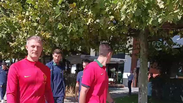 Seleção Nacional deu passeio matinal por Bratislava