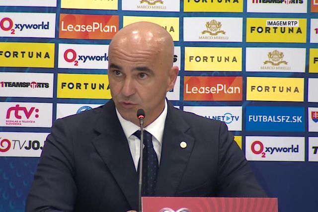Roberto Martinez e a vitória com Eslováquia