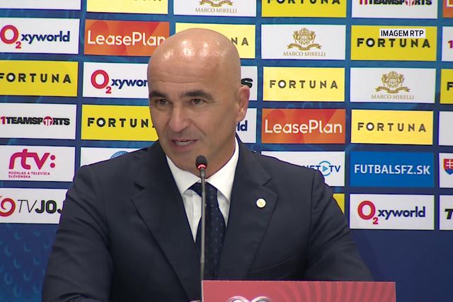 Roberto Martinez e a ausência de Ronaldo