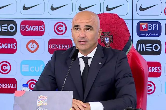 Roberto Martínez analisa o jogo contra a Escócia