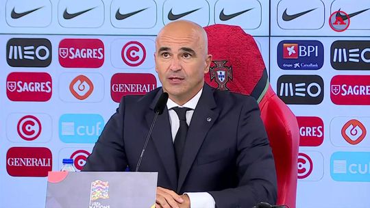 Roberto Martínez analisa o jogo contra a Escócia