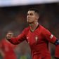 Cristiano Ronaldo celebra golo marcado por Portugal. Foto MIGUEL NUNES