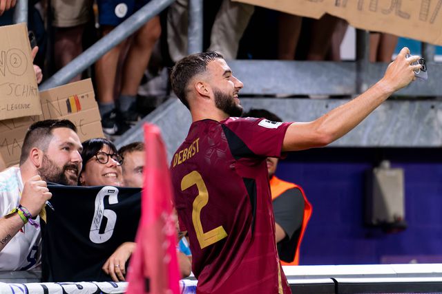 Zeno Debast tem sido muito acarinhado pelos adeptos belgas