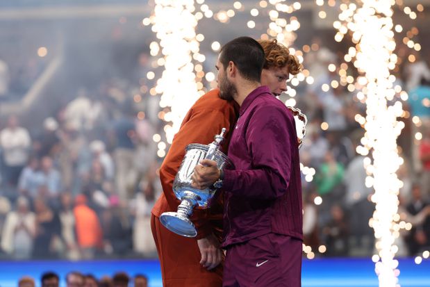 Jannik Sinner e Carlos Alcaraz