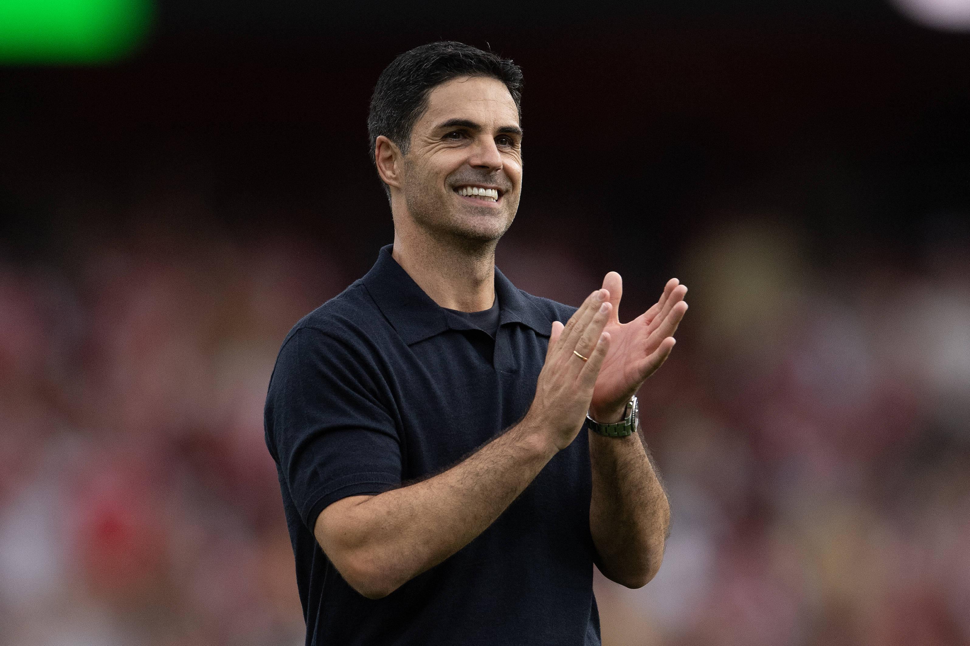 Mikel Arteta, treinador do Arsenal